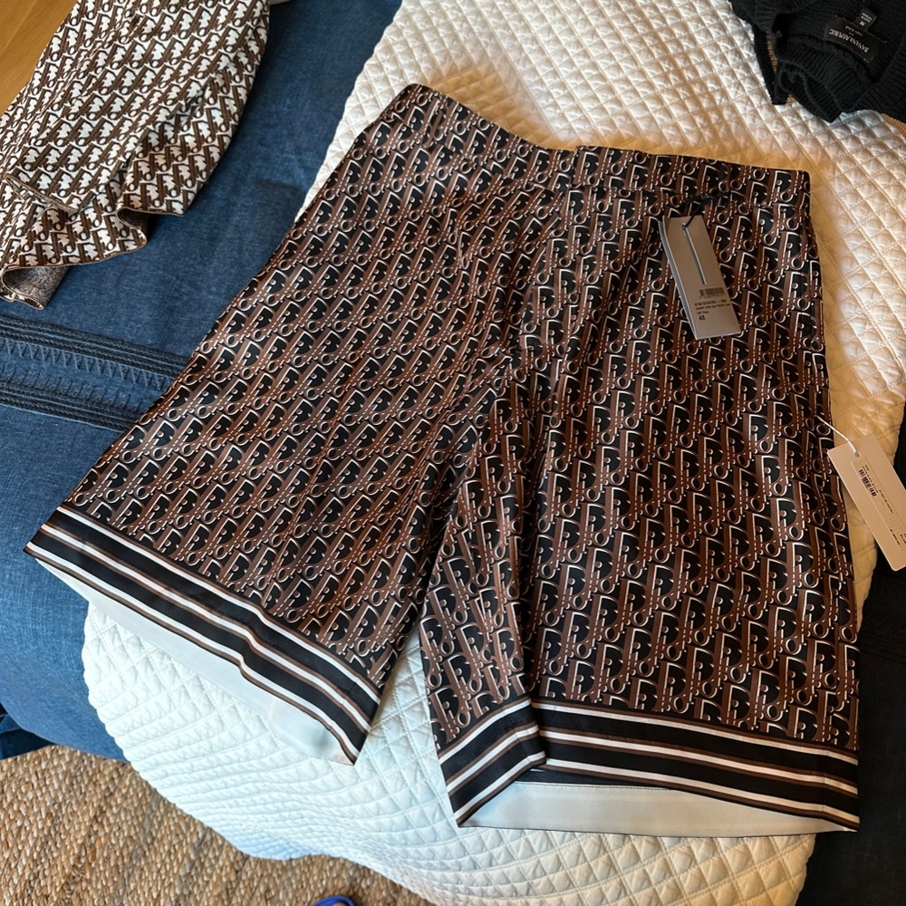 Dior Silk Shorts (BNWT)